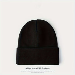 Thick Knitted Hat with Ear Protection for Fishing