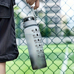 1000ml Gradient Sports Water Bottle with Straw