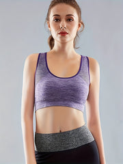 Seamless Wireless Sports Bra Running Workout Tank Bra Women's Lingerie