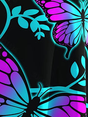 Butterfly Print Tankini Set