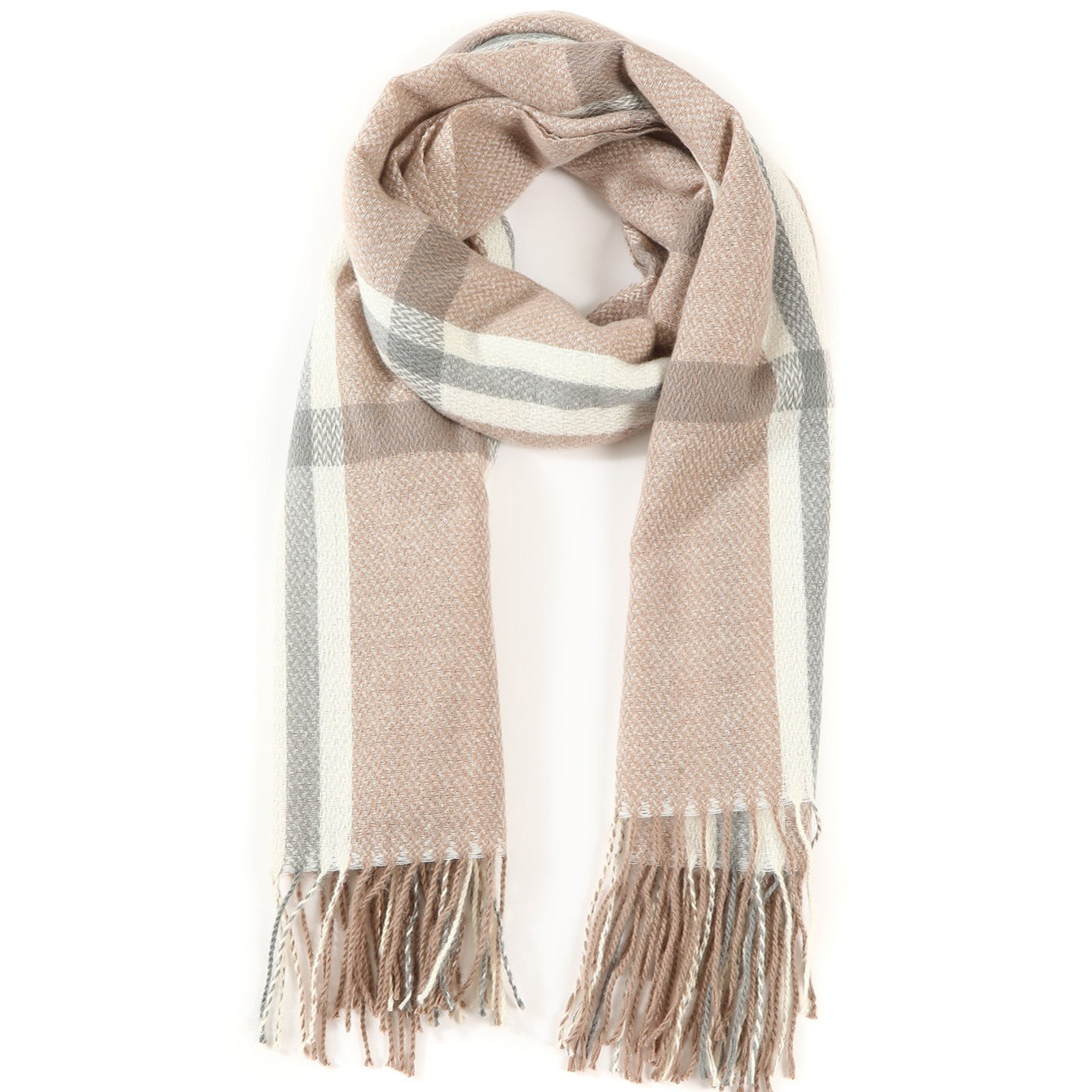 Striped Thermal Scarf