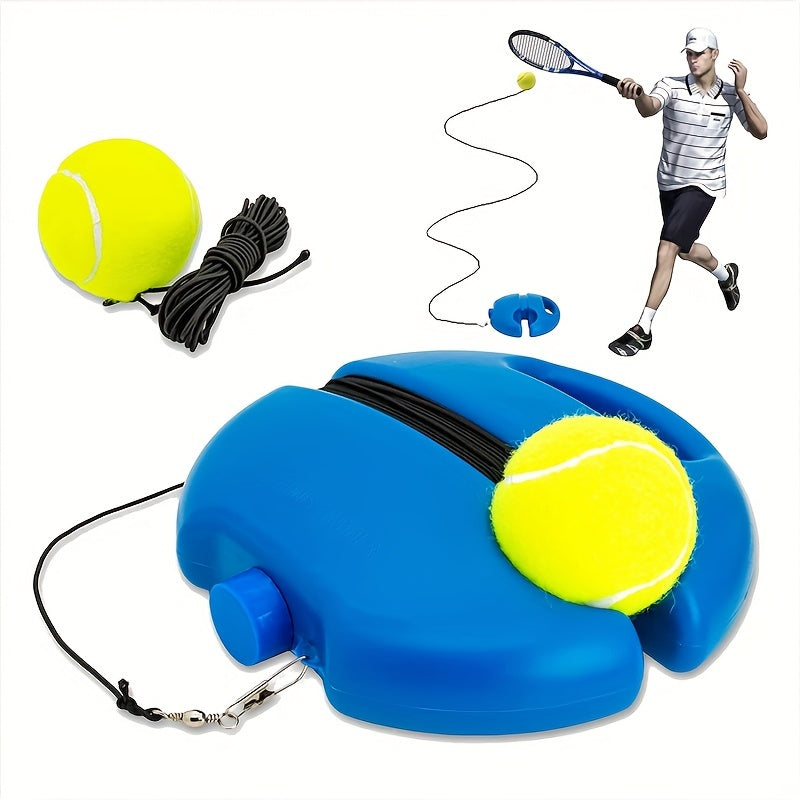 Single Tennis Trainer with Base and Ball