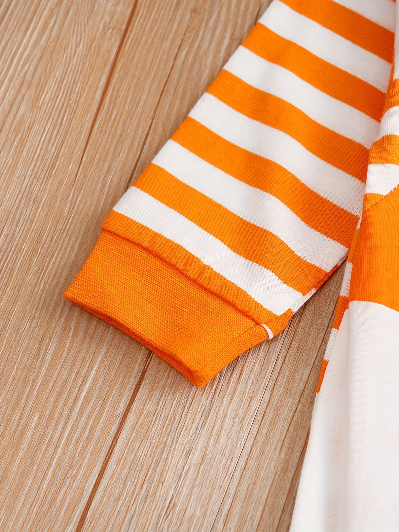 Baby Fox Striped Casual Rompers