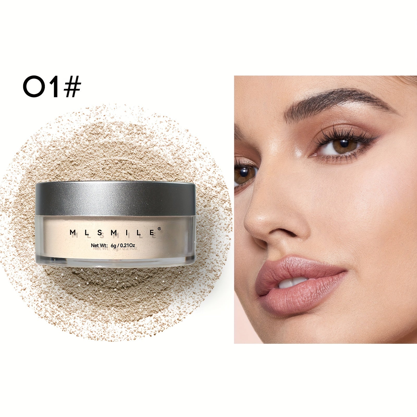 4 Colors Contouring Loose Powder Concealer And Setting Powder