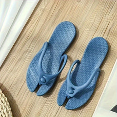 Men's Detachable Flip Flops Lightweight Portable Folding Slippers