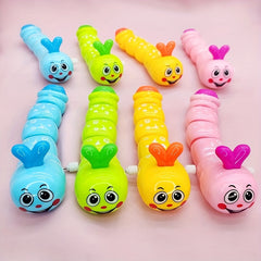 Colorful Clockwork Crawling Toys for Kids, Twistable Bodies, Fun Gift