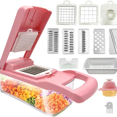 16pcs Vegetable Chopper Set Manual Food Grater Onion Mincer Chopper & More