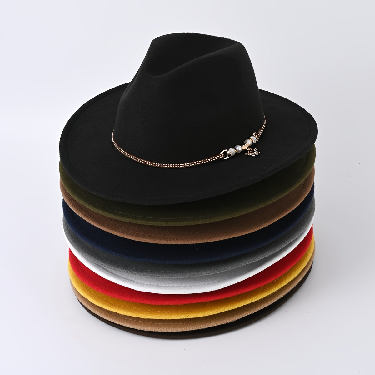 Vintage Cowboy Hat Wide Brim Sun Hat For Outdoor Activities Fishing