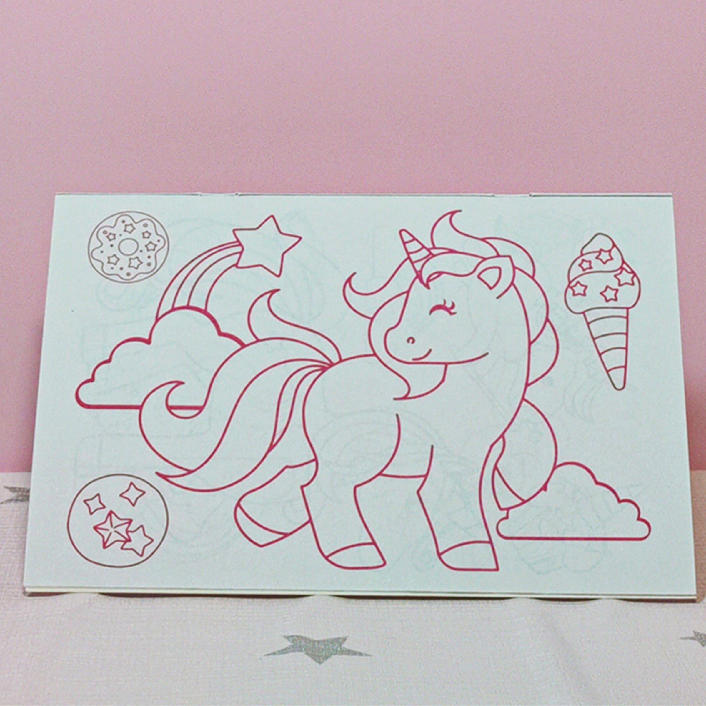 A5 Cartoon Coloring Book Creative Fun Painting Activity