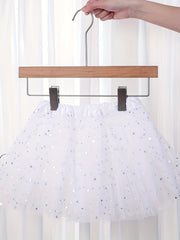 Sequin Tutu Skirt Girls Ballet Gymnastics Practice Girls 6 7y