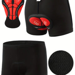 Men's Compression Cycling Shorts 3D Gel Padded Breathable Biking Pants