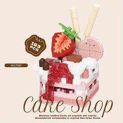 Novel Dessert Model Assembly Toys for Ages 8+