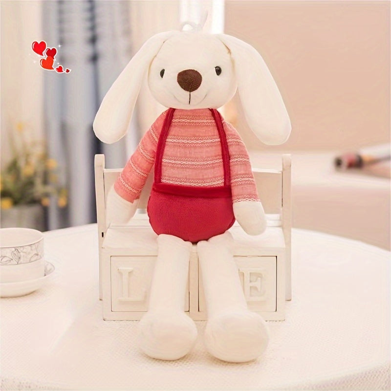 Rabbit Plush Puppet Bunny Doll Stuffed Animal Easter Christmas Gift Age 3 CE CPC