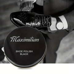 40g Iron Box Shoe Polish Leather Maintenance Oil Wax