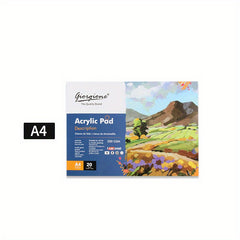 200gsm Acrylic Painting Book 20 Sheets A3 A4 A5