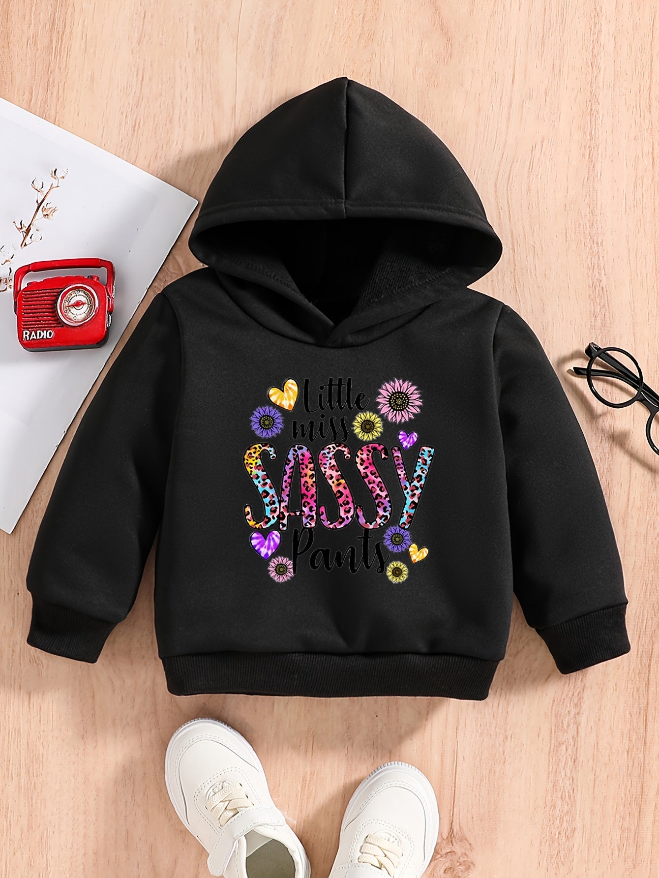 Baby Letter Print Hoodie Spring Autumn Pullover