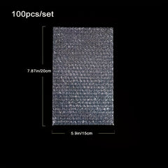 100pcs Transparent Bubble Packaging Bags Polyethylene Mailing Bags