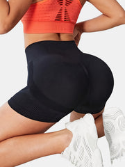High Waist Seamless Butt Lifting Yoga Shorts