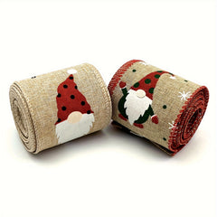 Brown Christmas Ribbon For Holiday Decorations