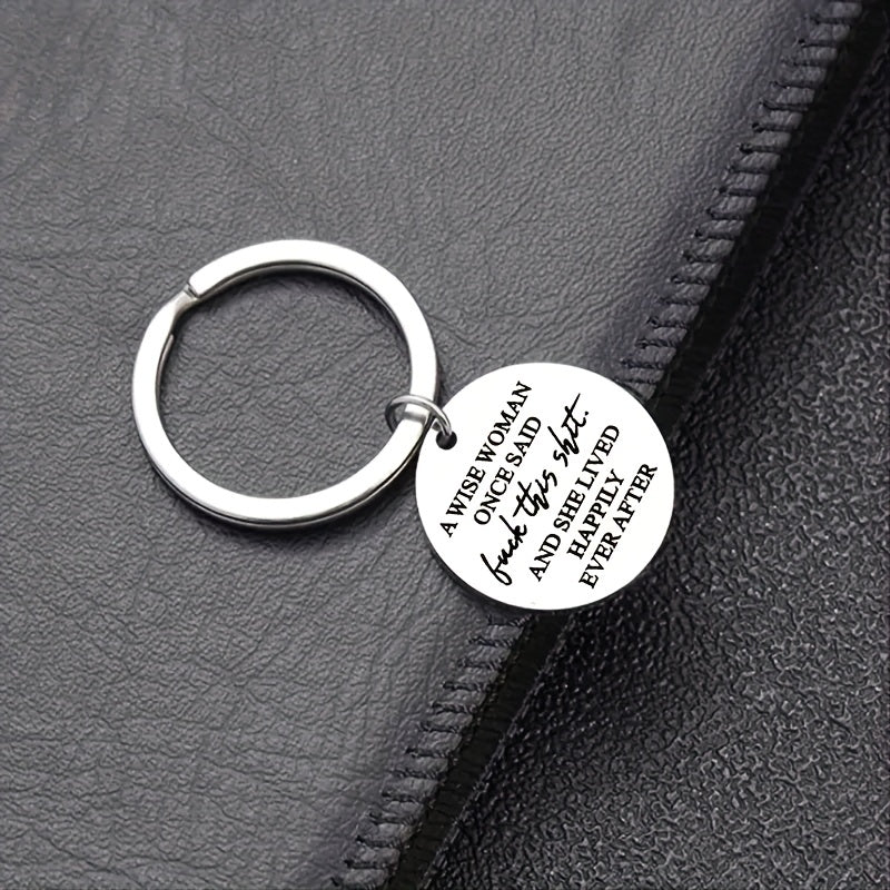Unisex Stainless Steel Keychain Mother's Gift