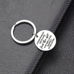 Unisex Stainless Steel Keychain Mother's Gift