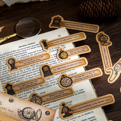 30PCS Vintage Stationery Scrapbooking Stickers