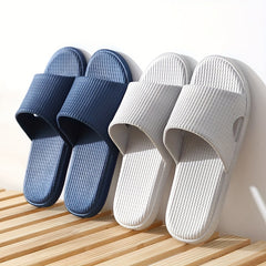 Men's Open Toe Slides Soft Sole House Slippers