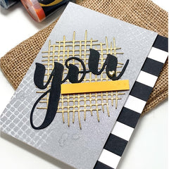 Grid Background Die Cuts Metal Cutting Dies Scrapbooking Paper Craft