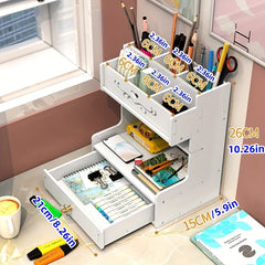 Desktop Pen Holder Storage Box Office Supplies Stationery