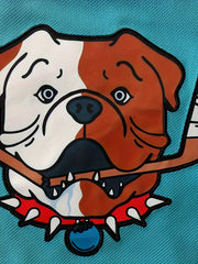 Men's Dog Pattern Long Sleeve Ice Hockey Jersey 69