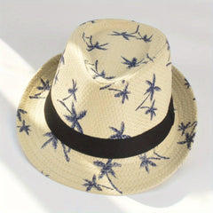Men's Small Top Sun Hat Outdoor Straw