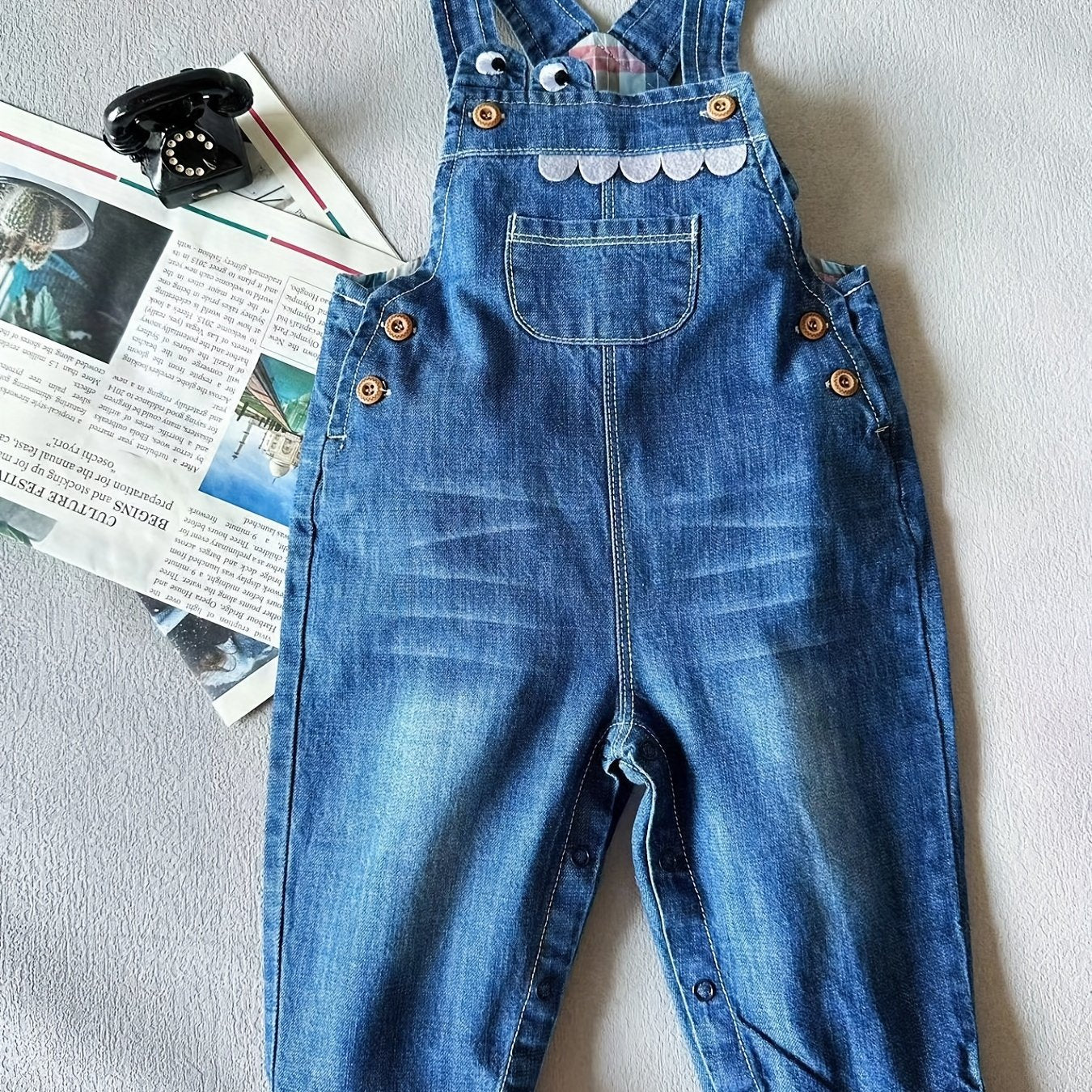 Baby Boys Animal Bib Overalls Pants