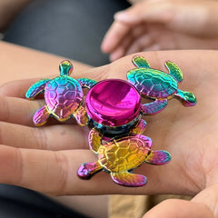 Golden Turtle Fidget Spinner Metal Toy for Stress Relief