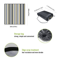 Waterproof Outdoor Picnic Blanket Folding Mat For Park and Beach Camping