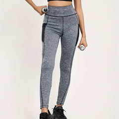 Quick Dry Yoga Leggings High Waist Hip Lifting Workout Pants Women's Activewear