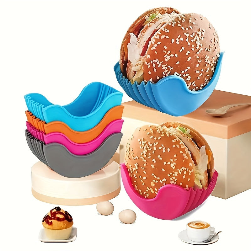 Expandable Hamburger Rack Silicone Storage Kitchen Box