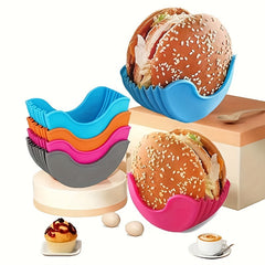 Expandable Hamburger Rack Silicone Storage Kitchen Box