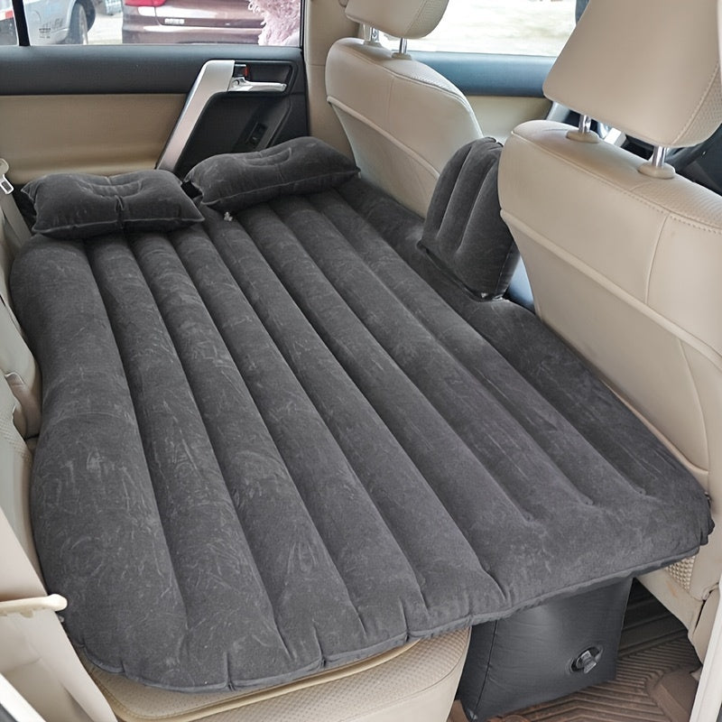 Car Inflatable Bed Rear Sleeping Pad Mattress Seat Air Cushion Suv Travel