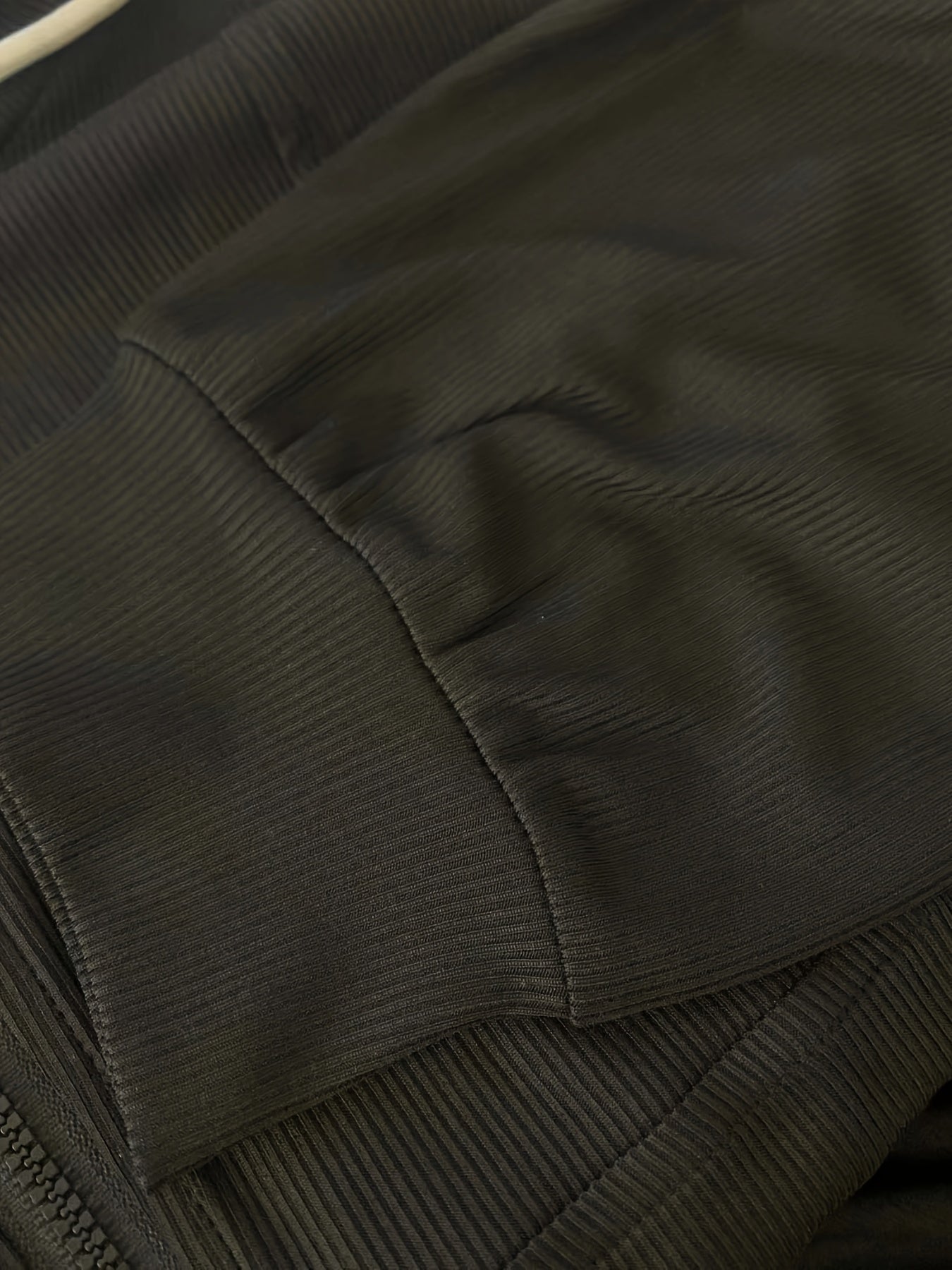 Solid Zip Up Hoodie & Flared Leg Pants 2 Piece Set