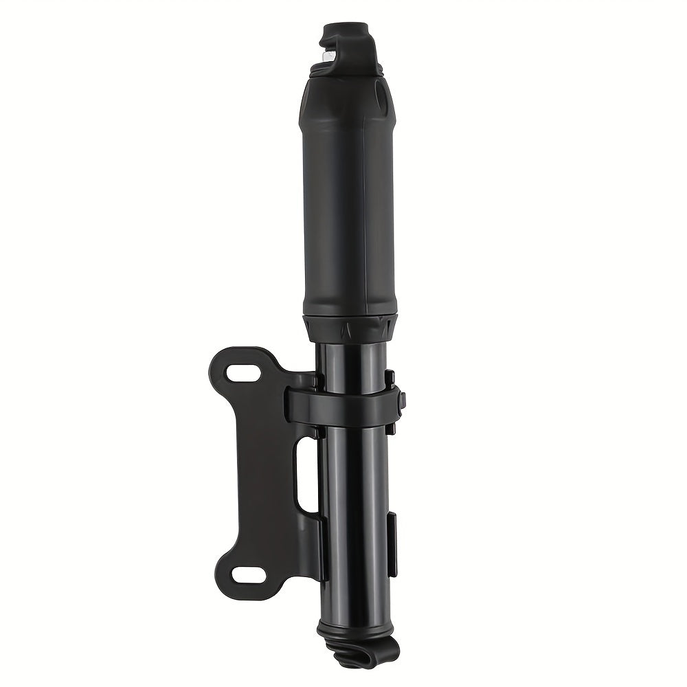 Portable 100Psi Mini Bike Pump Aluminum Alloy Hand Air Pump Tire Inflator