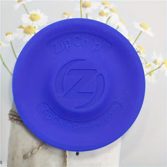 12PCS Silicone Flying Disc Zip Chip Fingertip Mini Flying Disc