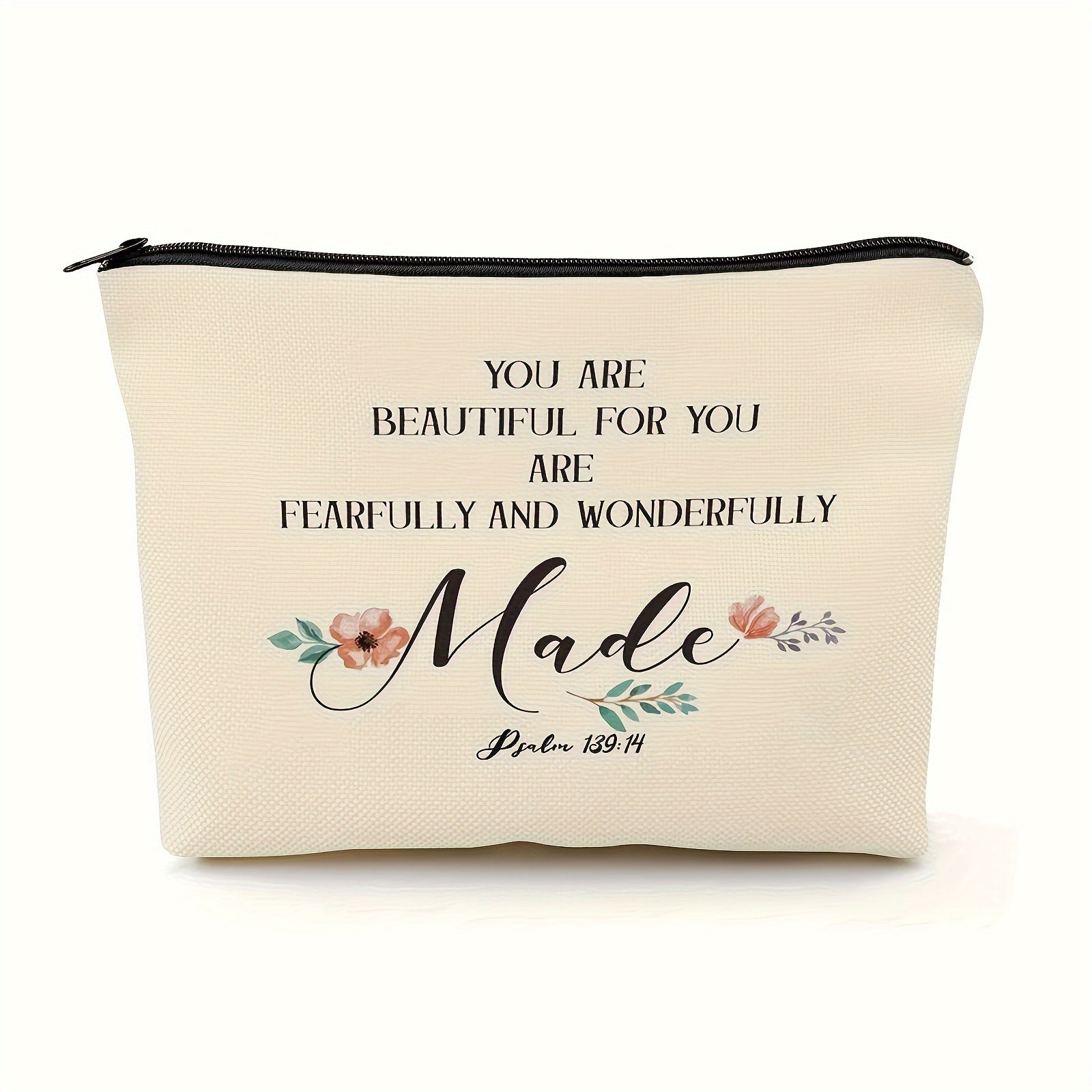 Inspirational Cosmetic Bag Gift for Sisters Mothers Daughters