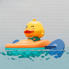 Yellow Duckling Toy for Pools & Baths No Electricity Needed