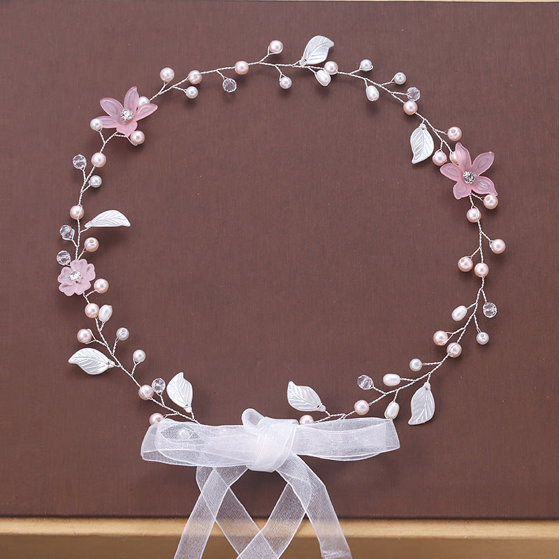 Crystal Beaded Headband Wedding
