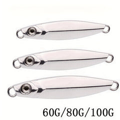 Metal Jigs Hard Bait Fishing Lures for Saltwater 60g 80g 100g