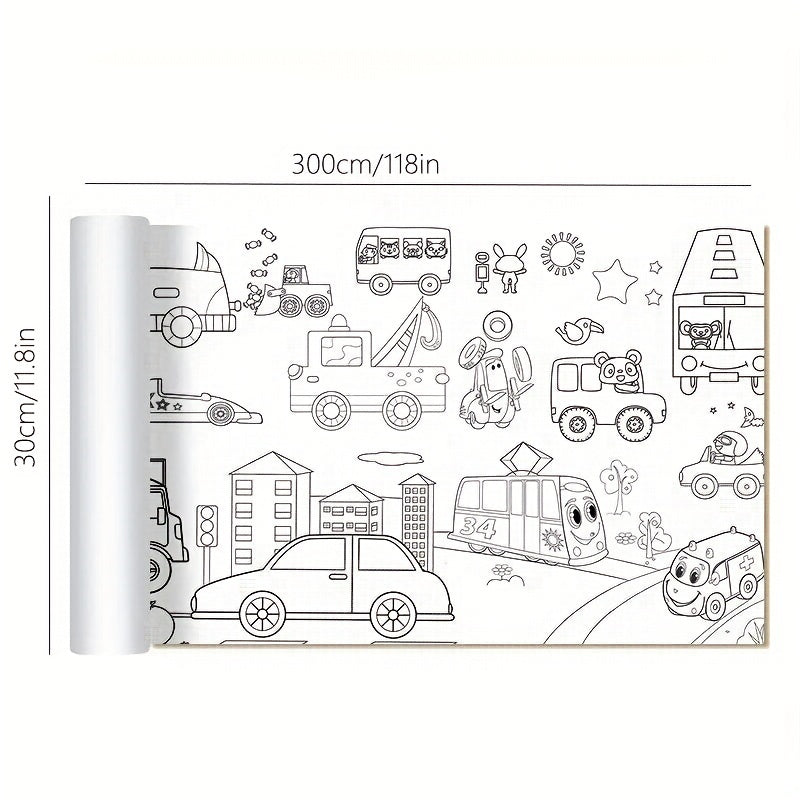 72x29cm Drawing Roll Coloring Paper DIY Painting Roll