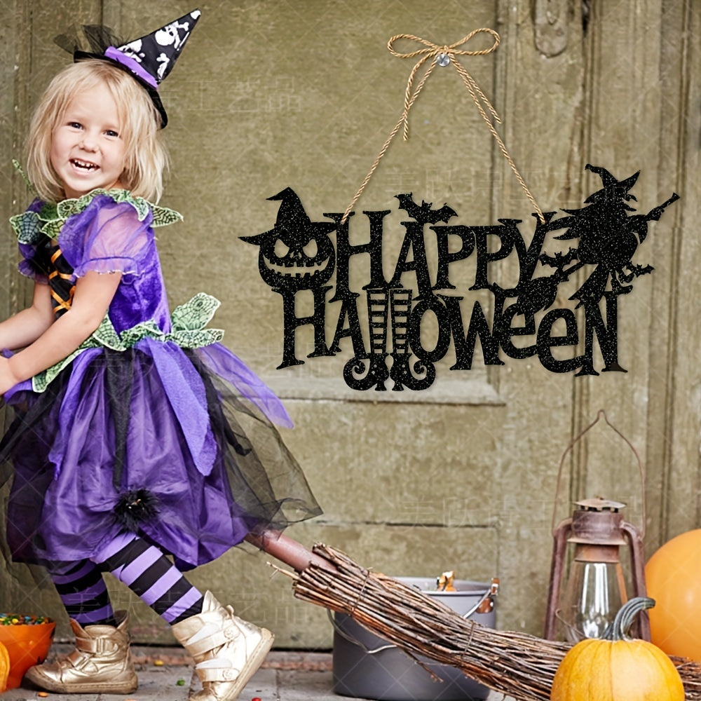 Halloween Party Decoration Pumpkin Bat Door Hanging Ghost Scene Charm