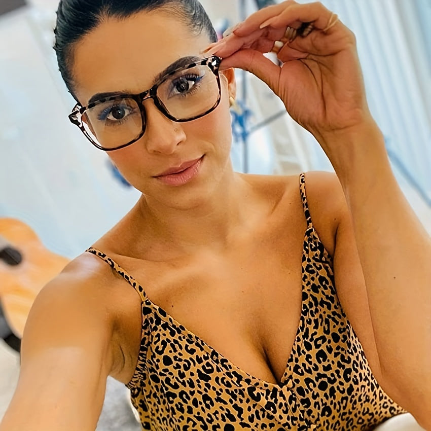 Vintage Clear Lens Cat Eye Glasses Minimalist Eyewear