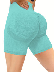High Waist Butt Lifting Yoga Shorts for Women