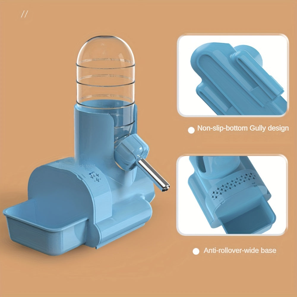 Small Pet Water Dispenser For Rabbit Hamster Plum Water Feeder